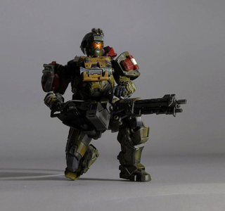 Illustration for article titled Get Up Close With Halo: Reach's Fancy Action figures
